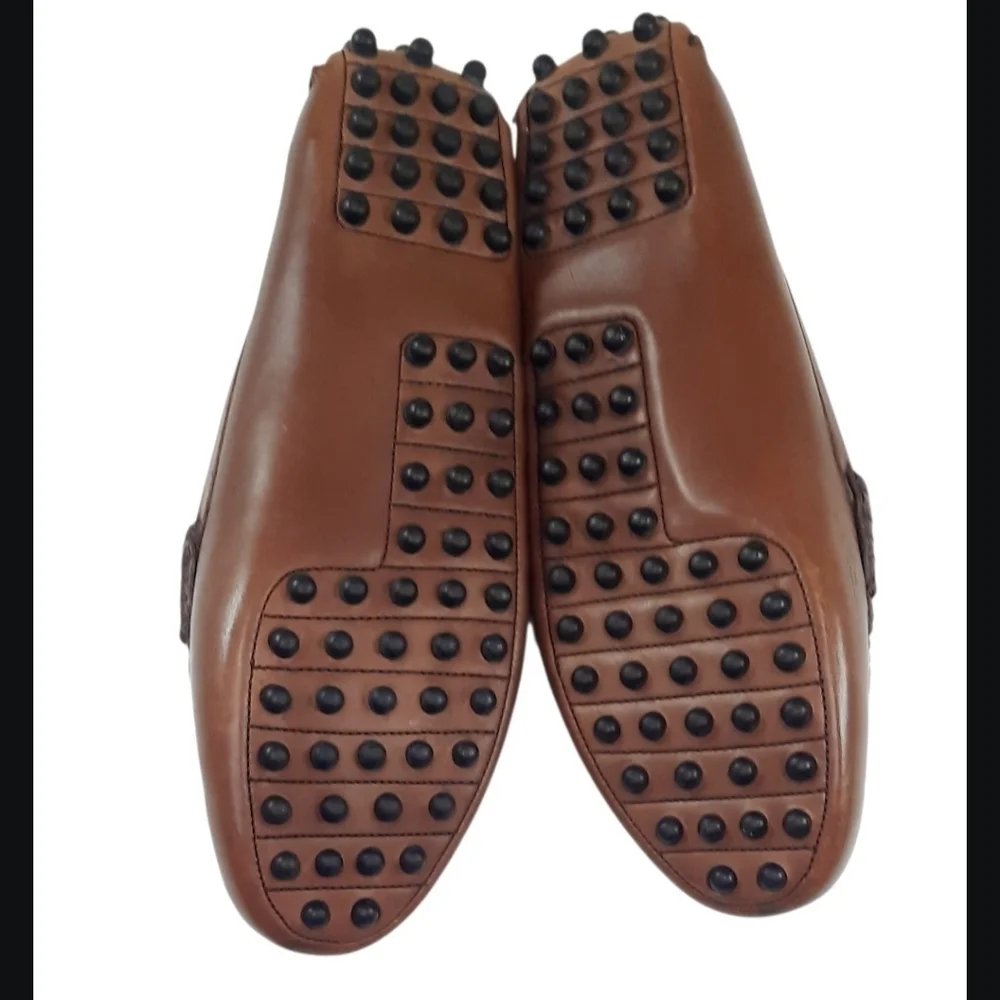 Smathers and Branson University of Georgia Surcingle Driving Shoes Size 11.5